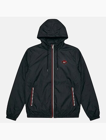 Lee Cooper - Coupe vent homme noir avec capuche