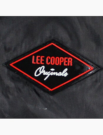 Lee Cooper - Coupe vent homme noir avec capuche