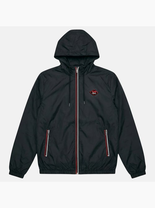 Lee Cooper - Coupe vent homme noir avec capuche - Kiabi