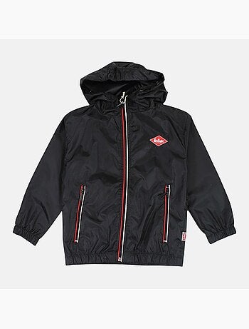 Lee cooper - coupe-vent zippé à capuche, poches zippées