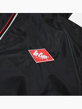 Lee cooper - coupe-vent zippé à capuche, poches zippées