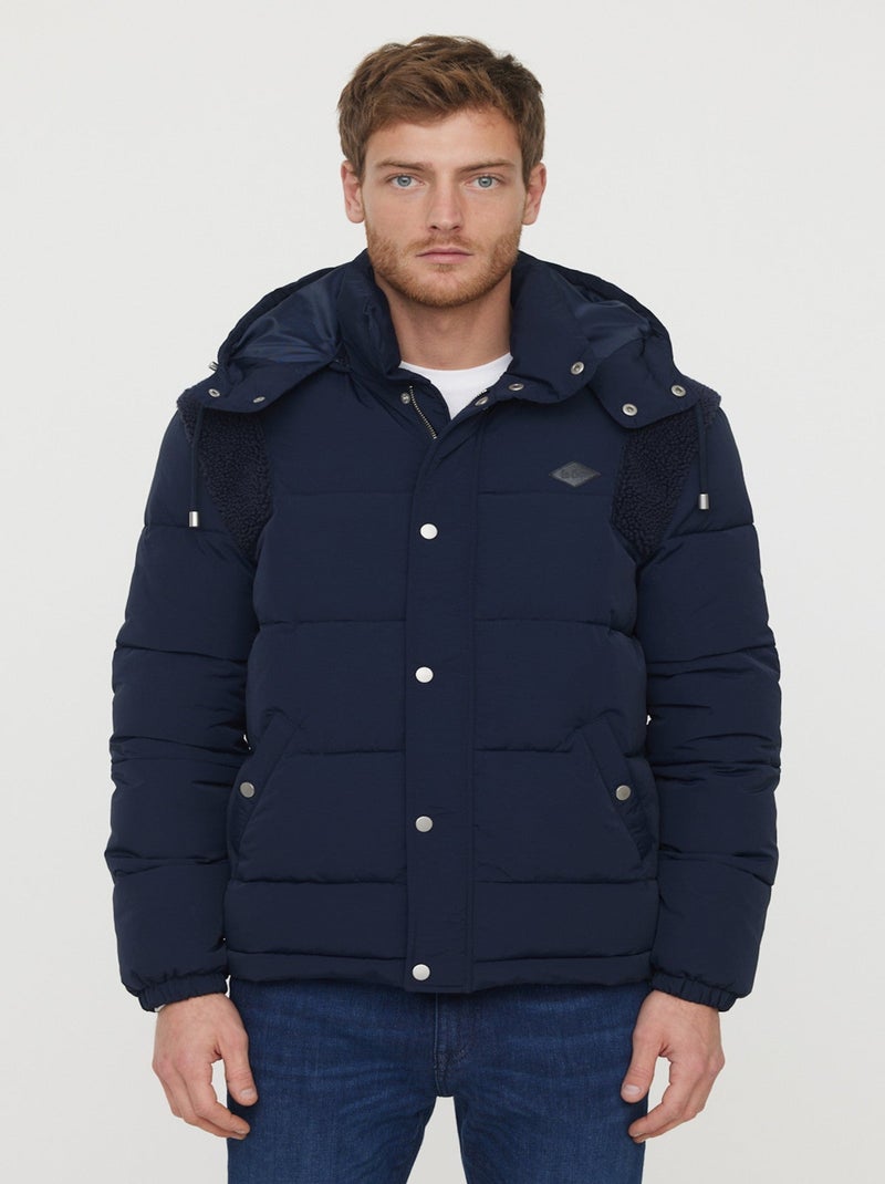 Lee Cooper - Doudoune Fedio Navy Bleu - Kiabi