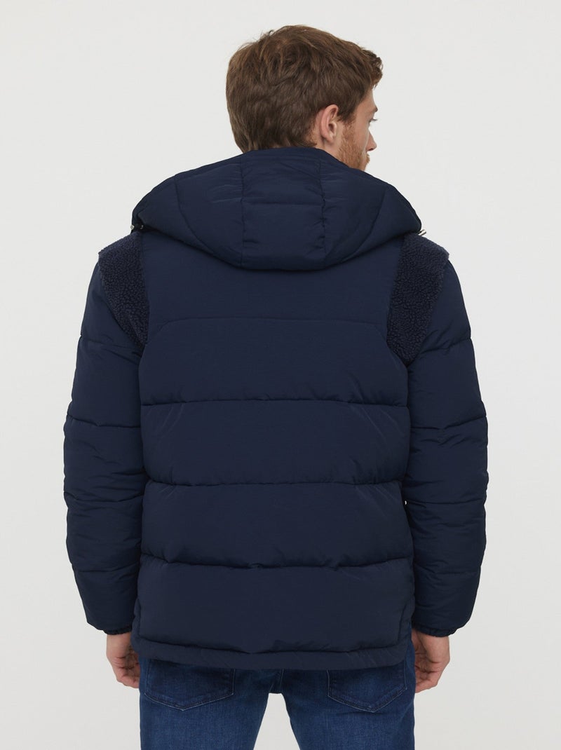 Lee Cooper - Doudoune Fedio Navy Bleu - Kiabi