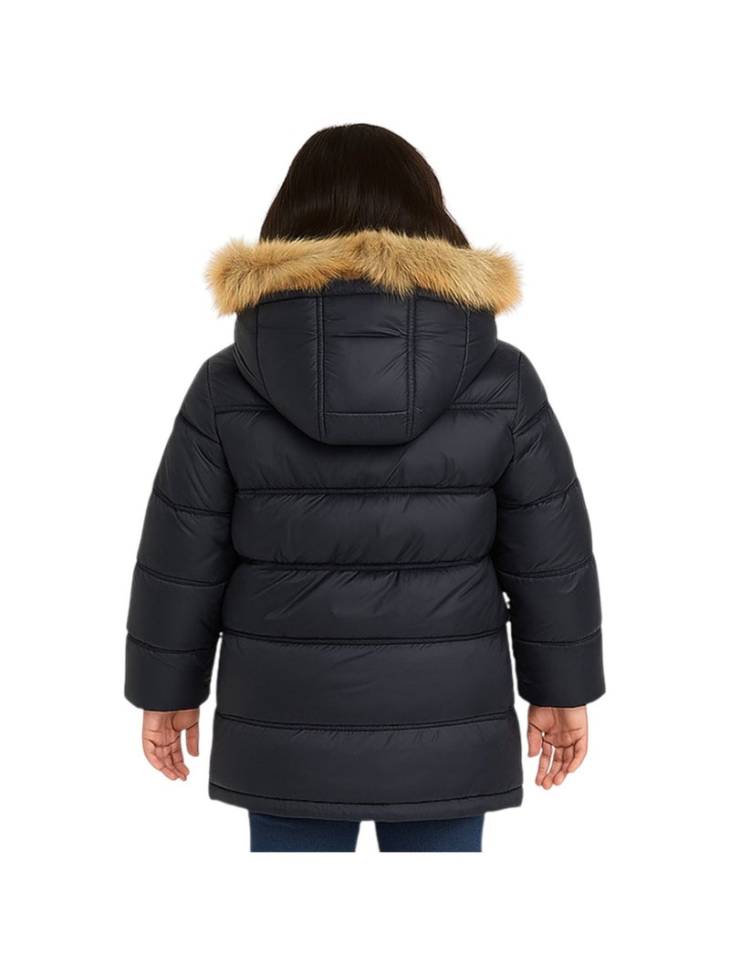 Lee Cooper - Doudoune fille Lee Cooper Noir - Kiabi