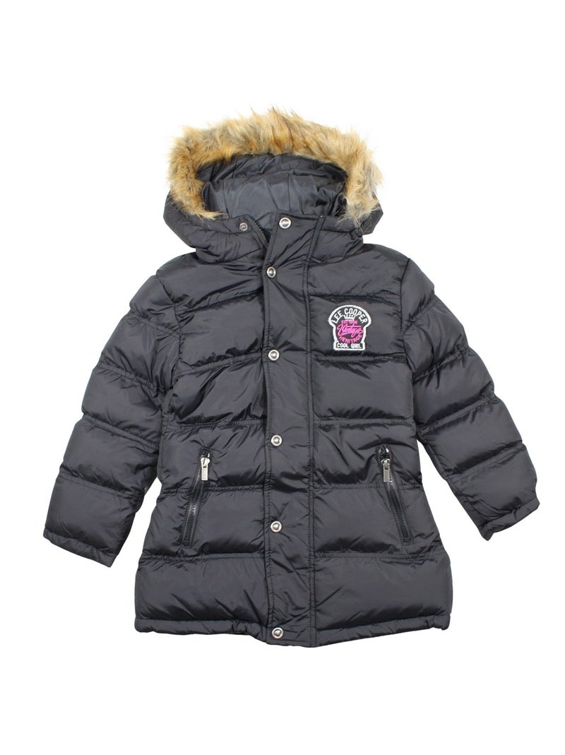 Lee Cooper - Doudoune fille Noir - Kiabi