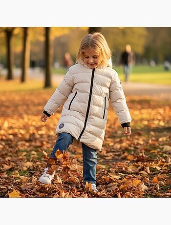 Lee cooper - doudoune longue fille
