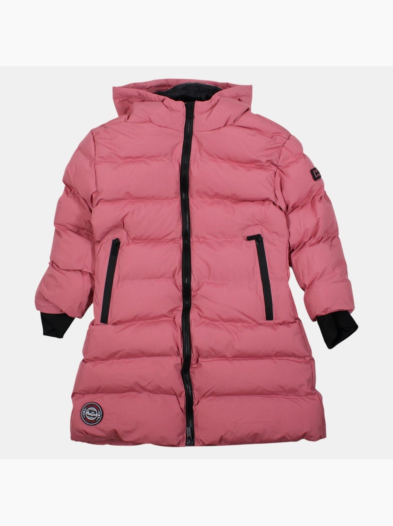 Lee cooper - doudoune longue fille Rose - Kiabi