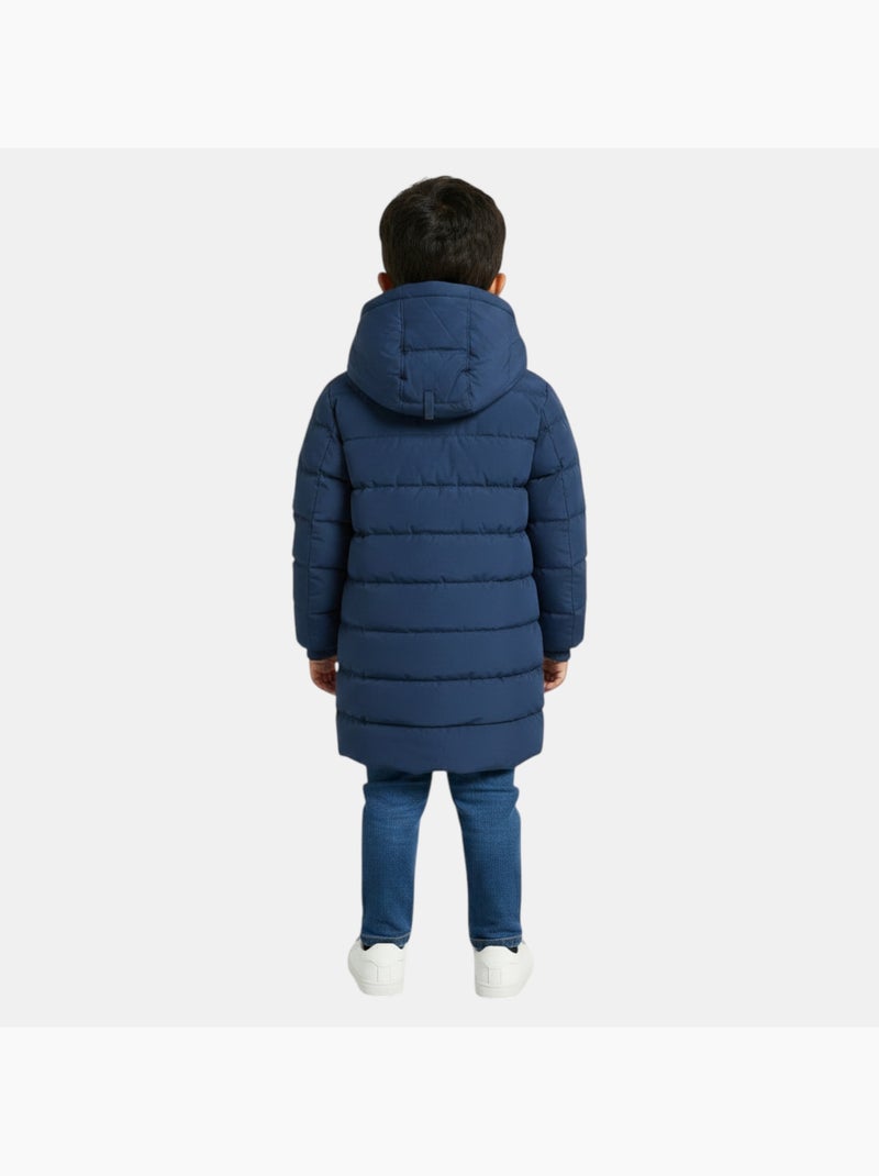 Lee cooper - doudoune longue garçon Bleu marine - Kiabi