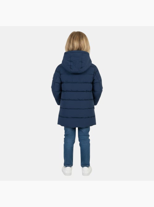 Lee cooper - doudoune longue zippée à capuche - Kiabi