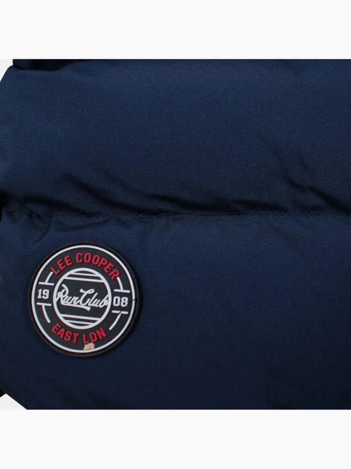 Lee cooper - doudoune longue zippée à capuche - Kiabi
