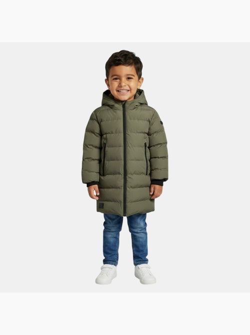 Lee cooper - doudoune longue zippée à capuche - Kiabi