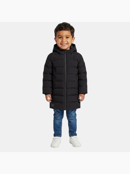 Lee cooper - doudoune longue zippée à capuche - Kiabi