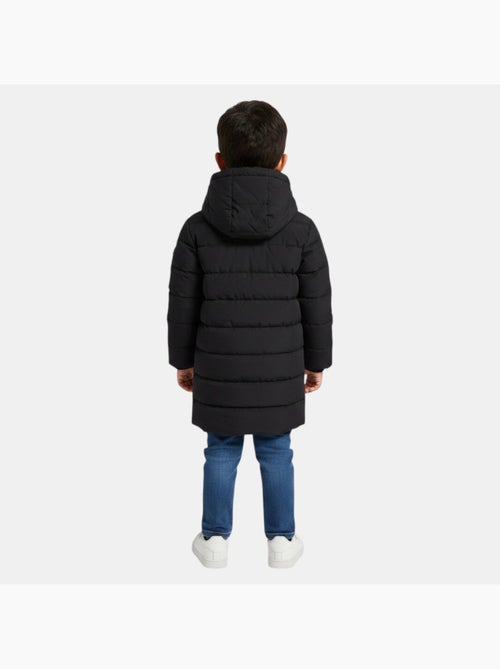 Lee cooper - doudoune longue zippée à capuche - Kiabi