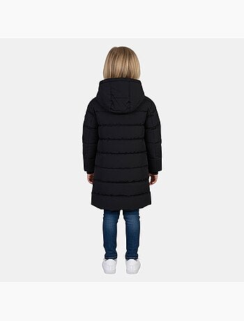 Lee cooper - doudoune longue zippée à capuche
