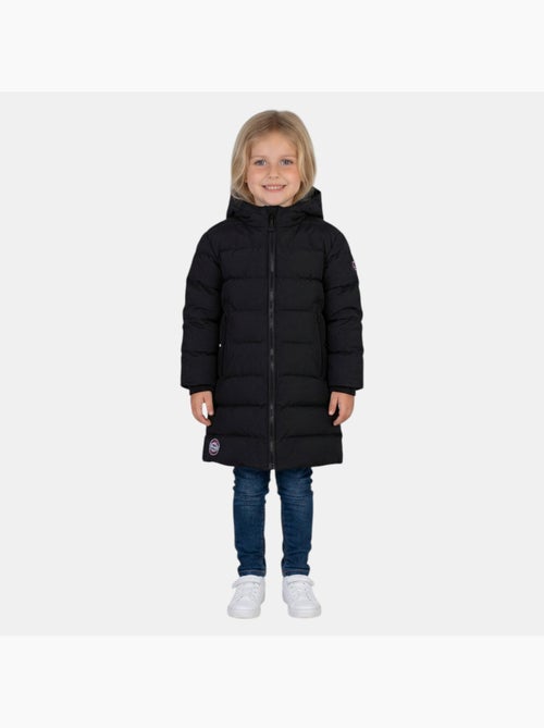 Lee cooper - doudoune longue zippée à capuche - Kiabi