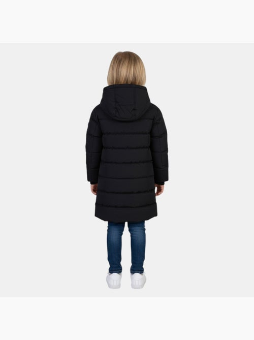 Lee cooper - doudoune longue zippée à capuche - Kiabi