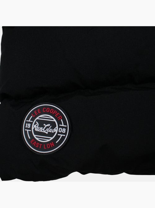 Lee cooper - doudoune longue zippée à capuche - Kiabi