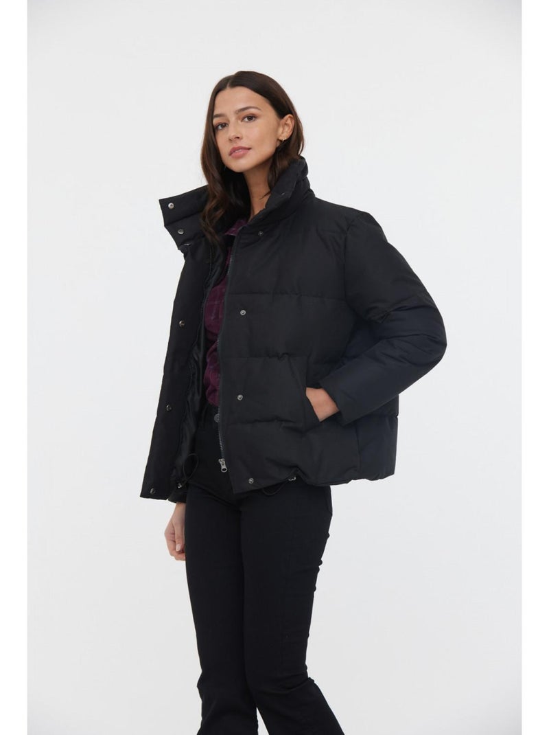 Lee Cooper - Doudoune manches longues coton loose FICANA Noir - Kiabi