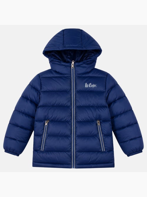 Lee cooper - doudoune matelassée zippée à capuche - Kiabi
