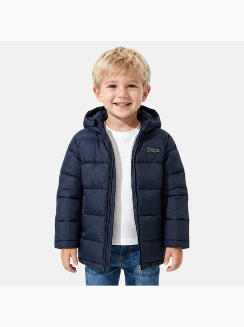 Lee cooper - doudoune matelassée zippée à capuche - Kiabi