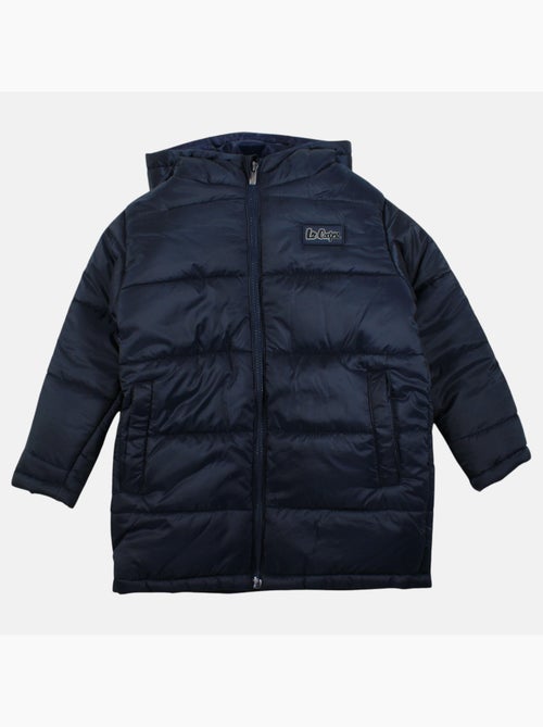 Lee cooper - doudoune matelassée zippée à capuche - Kiabi