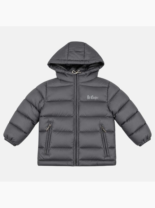 Lee cooper - doudoune matelassée zippée à capuche - Kiabi