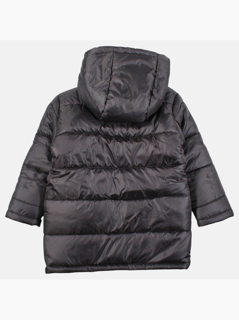 Lee cooper - doudoune matelassée zippée à capuche Gris - Kiabi