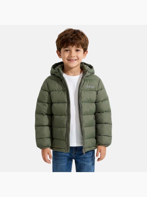 Lee cooper - doudoune matelassée zippée à capuche - Kiabi