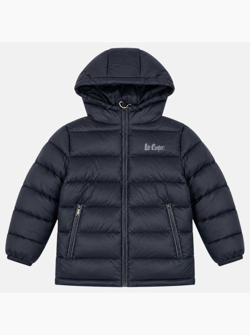 Lee cooper - doudoune matelassée zippée à capuche - Kiabi