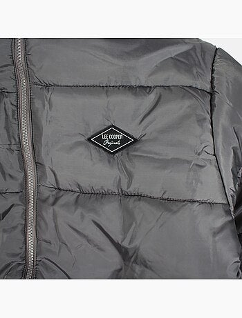 Lee cooper - doudoune matelassée zippée, poches zippées