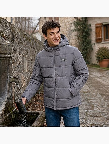 Lee cooper - doudoune matelassée zippée, poches zippées