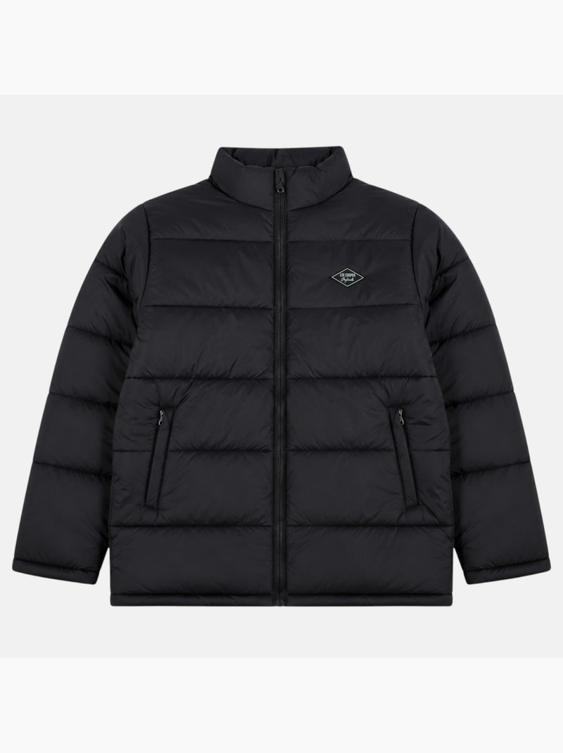 Lee cooper - doudoune matelassée zippée, poches zippées Noir - Kiabi