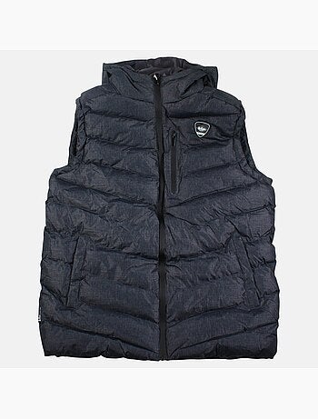 Lee cooper - doudoune sans manches à capuche, poches zippées