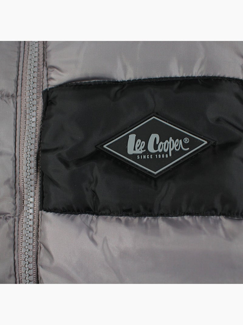 Lee Cooper - Doudoune  sans manches Garçon Gris - Kiabi