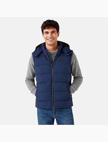 Lee cooper - doudoune sans manches homme avec capuche
