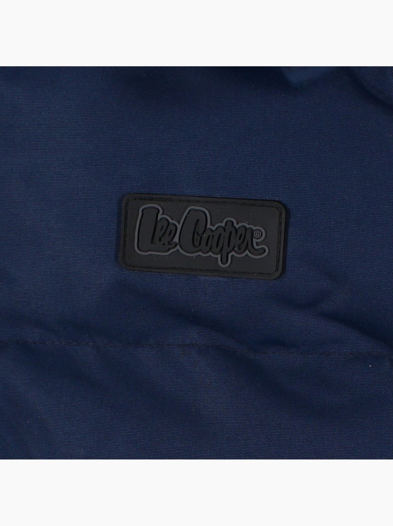 Lee cooper - doudoune sans manches homme avec capuche Bleu marine - Kiabi