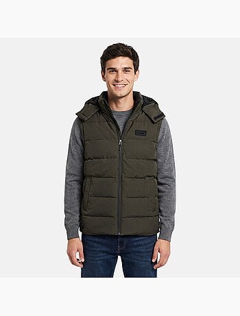 Lee cooper - doudoune sans manches homme avec capuche