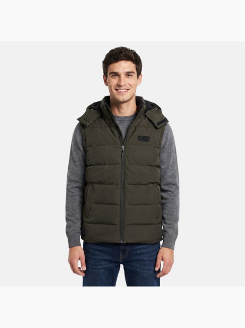 Lee cooper - doudoune sans manches homme avec capuche - Kiabi