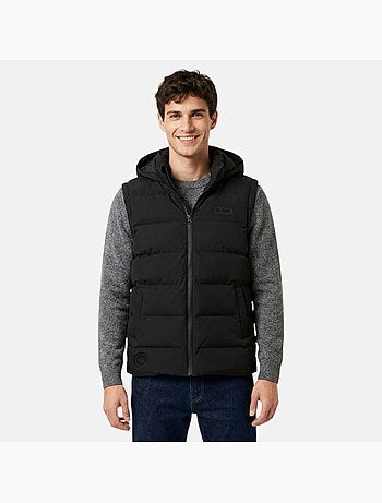 Lee cooper - doudoune sans manches homme avec capuche