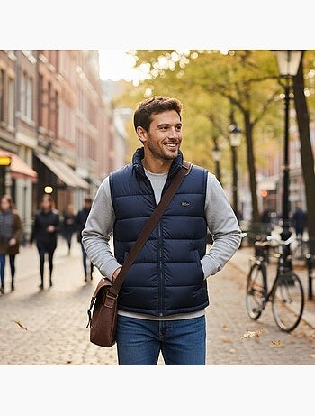 Lee cooper - doudoune sans manches homme
