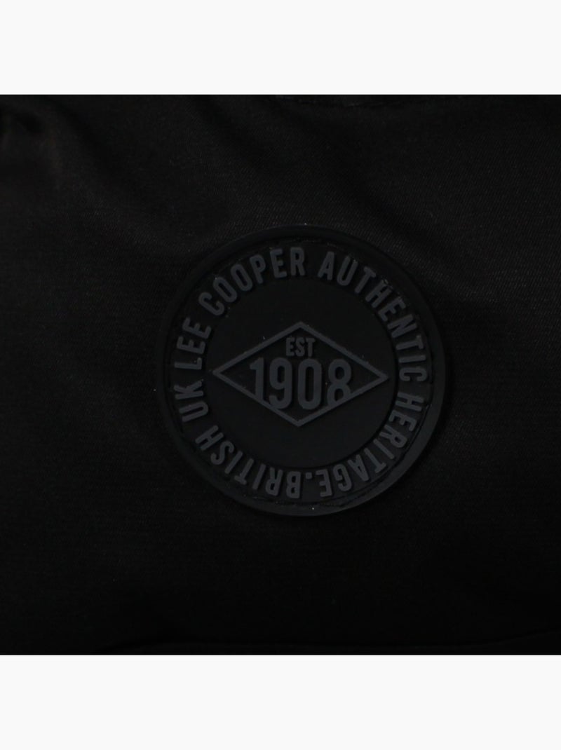 Lee cooper - doudoune sans manches zippée à capuche Noir - Kiabi