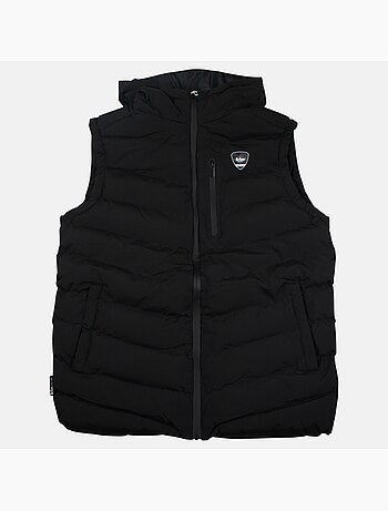 Lee cooper - doudoune sans manches zippée à capuche, poches zippées