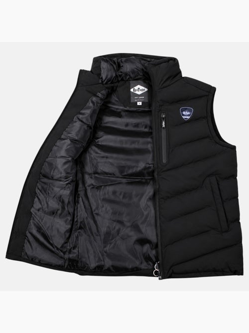 Lee cooper - doudoune sans manches zippée à capuche, poches zippées - Kiabi Lee cooper - doudoune sans manches zippée à capuche, poches zippées - Kiabi