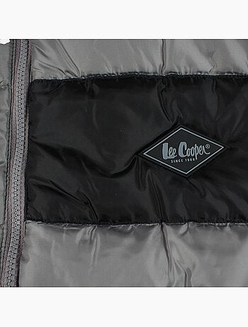 Lee cooper - doudoune sans manches zippée col montant