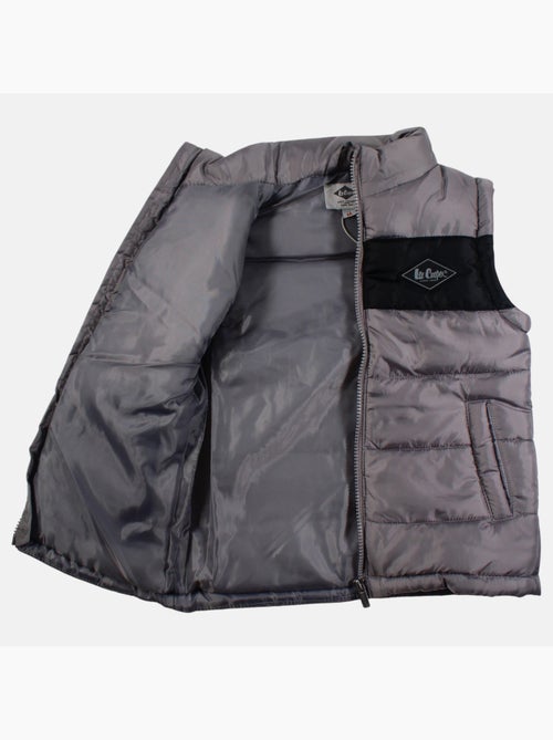 Lee cooper - doudoune sans manches zippée col montant - Kiabi