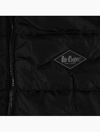 Lee cooper - doudoune sans manches zippée col montant