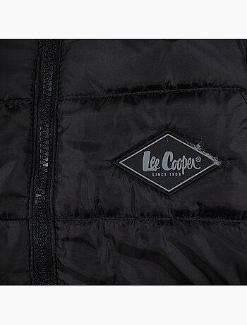 Lee cooper - doudoune sans manches zippée col montant