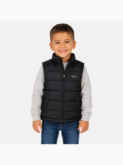 Lee cooper - doudoune sans manches zippée col montant - Kiabi
