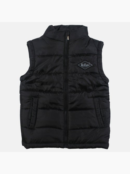 Lee cooper - doudoune sans manches zippée col montant - Kiabi