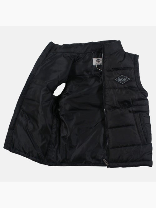 Lee cooper - doudoune sans manches zippée col montant - Kiabi